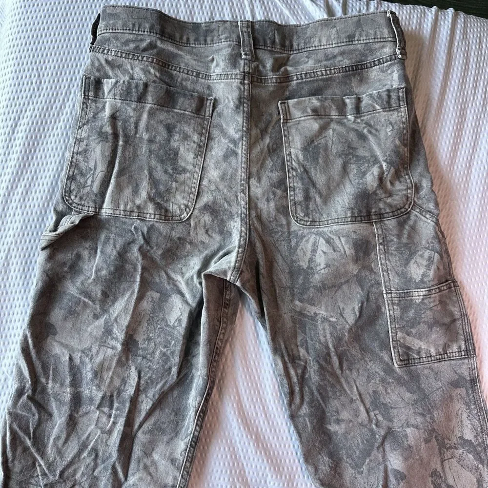 Hollister Super Baggy Camo Jeans Men's W32 L30 Realtree